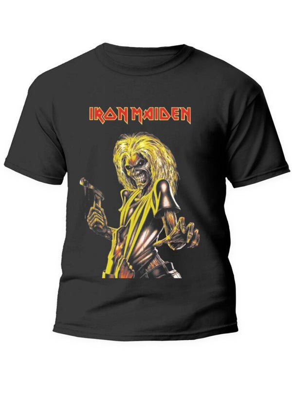 Tee shirt iron maiden  100% coton