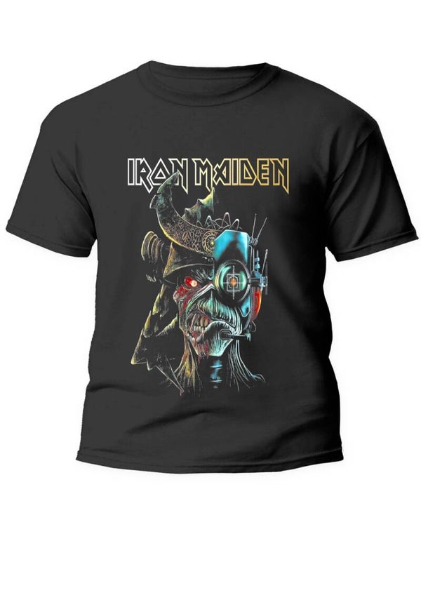 Tee shirt iron maiden 100% coton