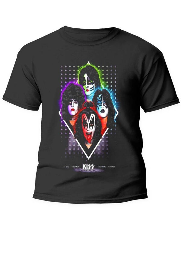 Tee shirt Kiss 100% coton