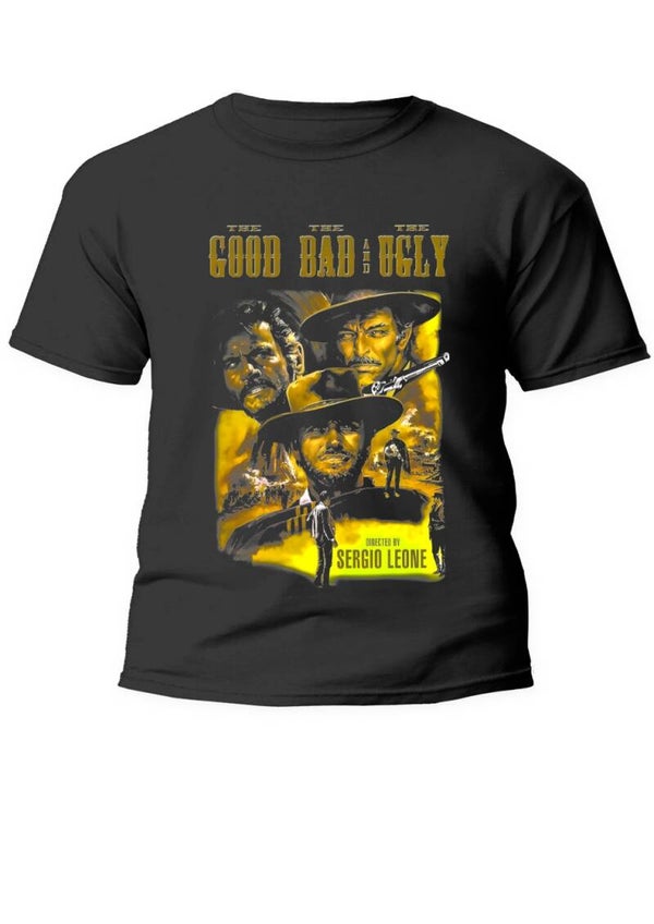Tee shirt The good the bad the ugly 100% coton