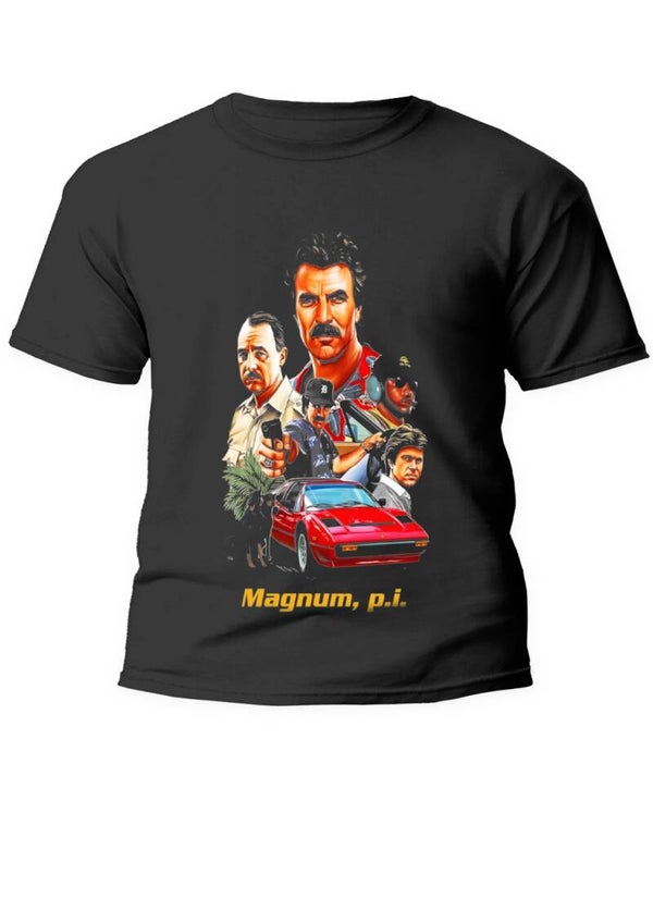 Tee shirt serie tv Magnum 100% coton