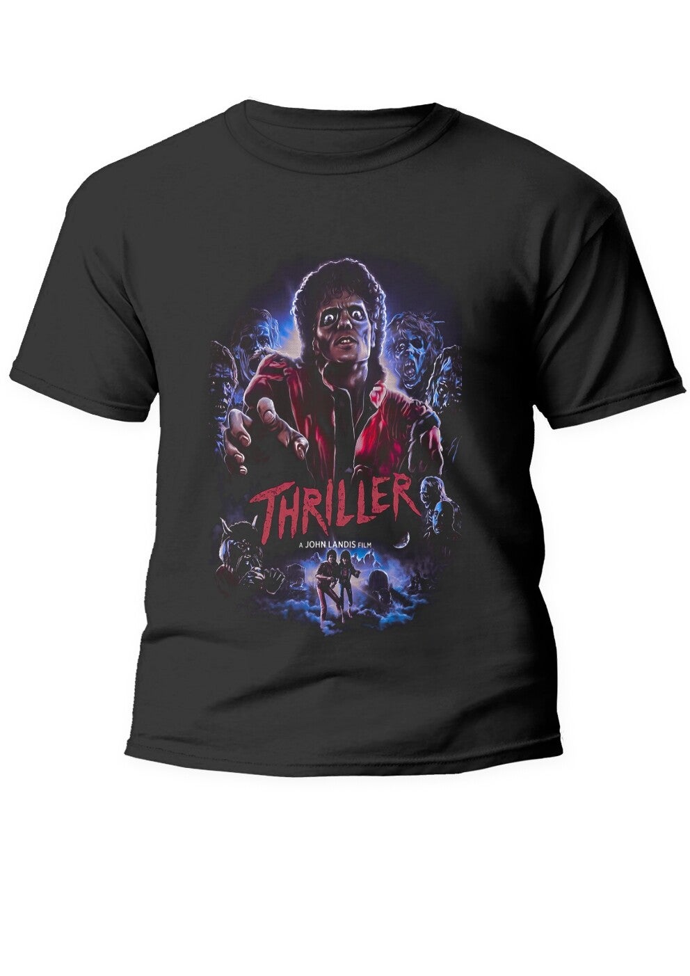 Tee shirt  Michael Jackson thriller 100% coton