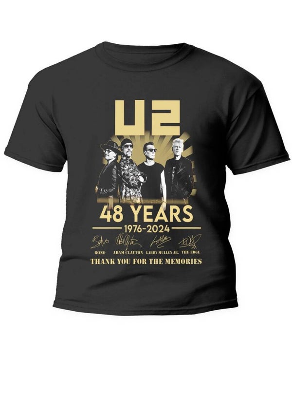 Tee shirt U2 100% coton