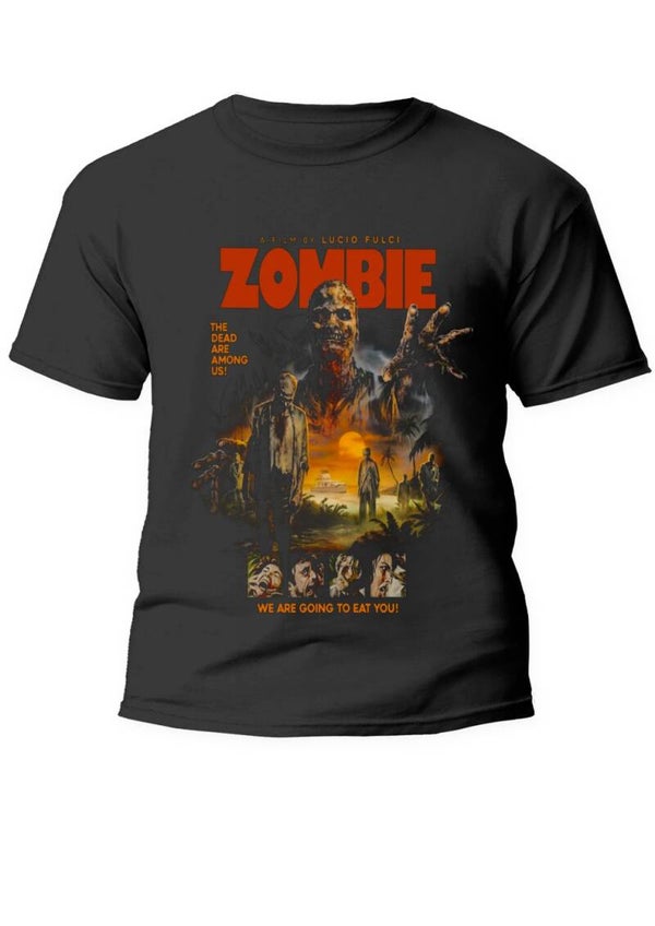 Tee shirt film Zombie 100% coton