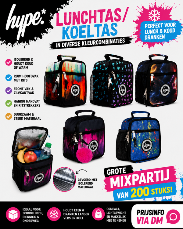 Hype* Koeltas - Lunchtas 21x18,5x11cm.