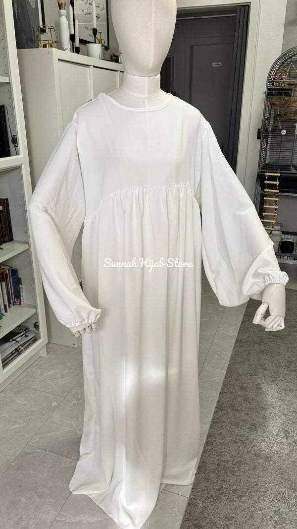 Ballonärmel Abaya Medina Seide