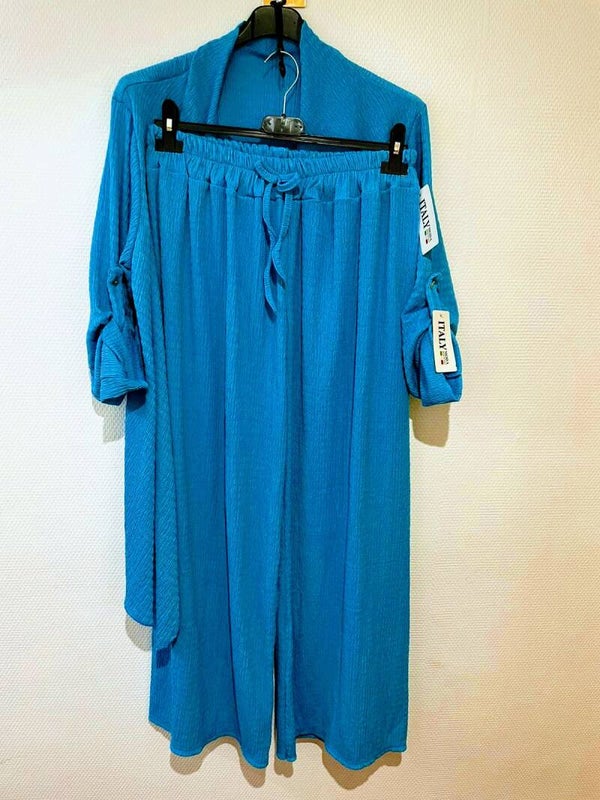 ensemble   chemise & pantalon  ample