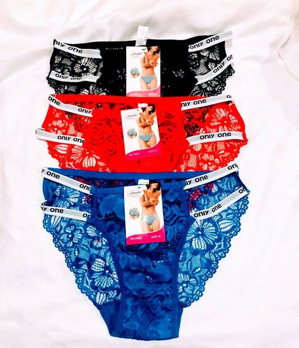 Sous vêtements  imprimé 3 pièces