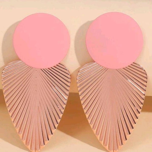 Boucles d'oreille  feuille