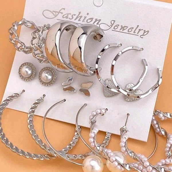 Boucles d'oreilles  argent