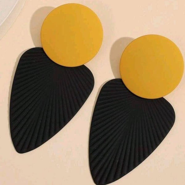 Boucles d'oreille  feuille