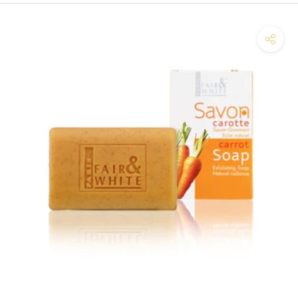 Savon  gommage originale F&w   carotte