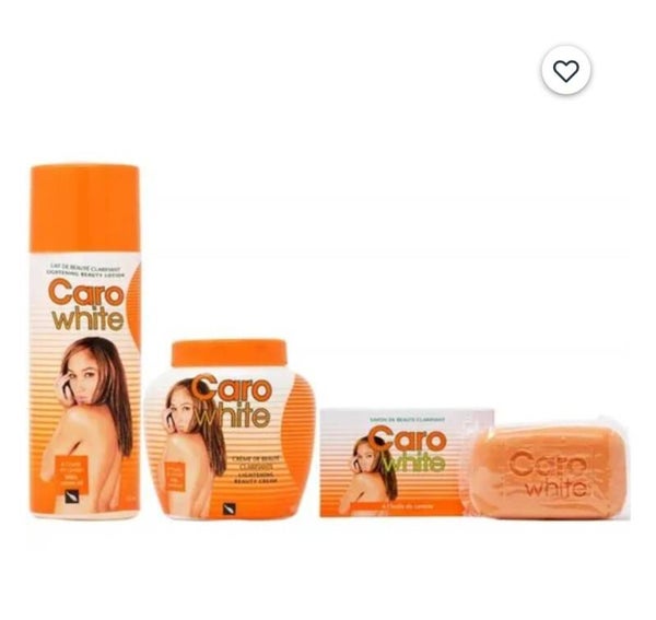 Lait caro White original  sans hydroquinone  carotte