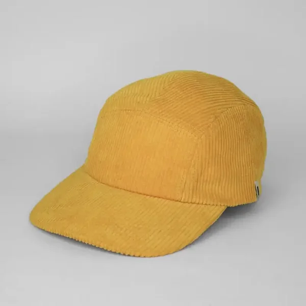 Corduroy Cap “Trekker Trail” Yellow