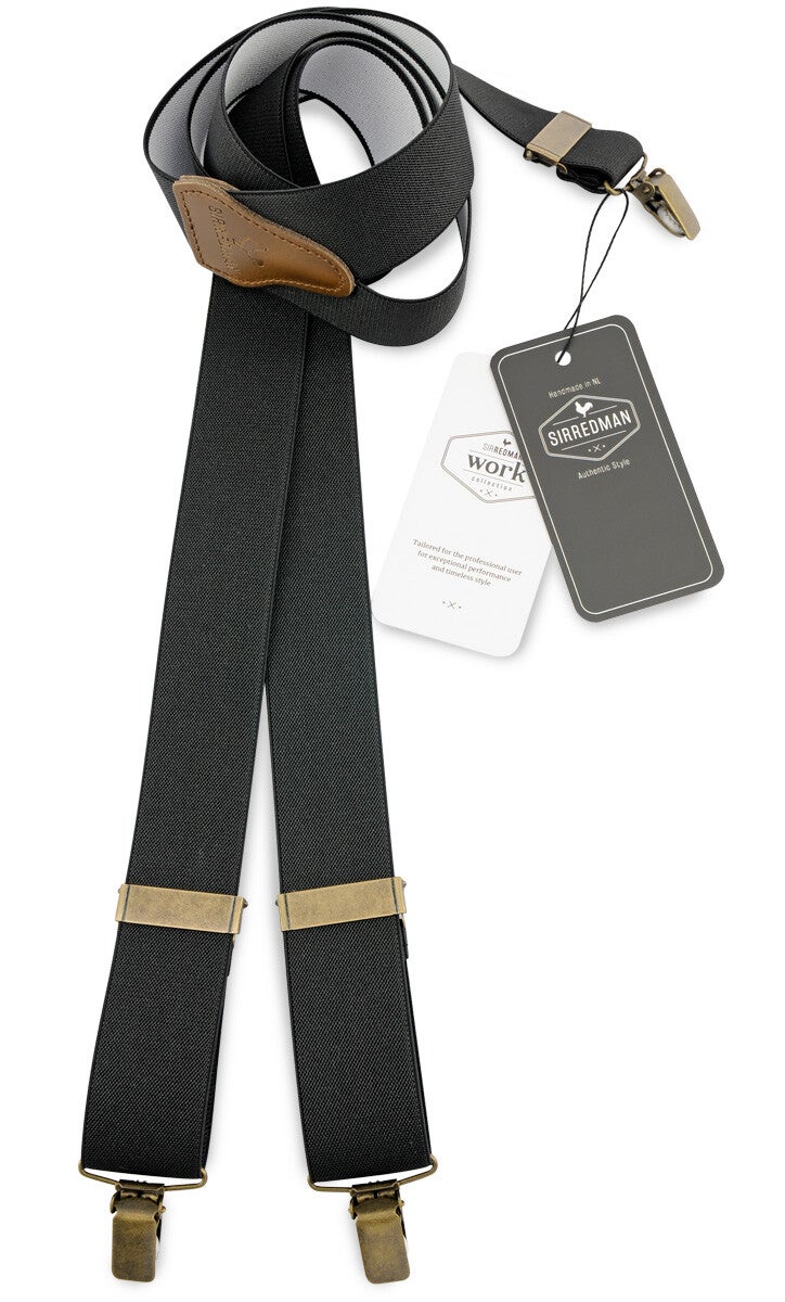 Bretels Work van Sir Redman zwart