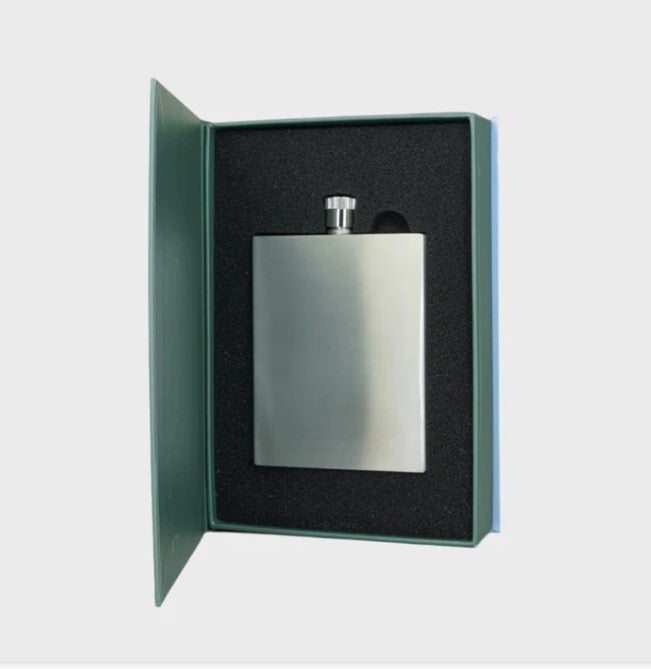 Heupfles RVS 3oz – Zilver – Compacte Zakfles 85ml – Slank Design - Sophos Lifestyle