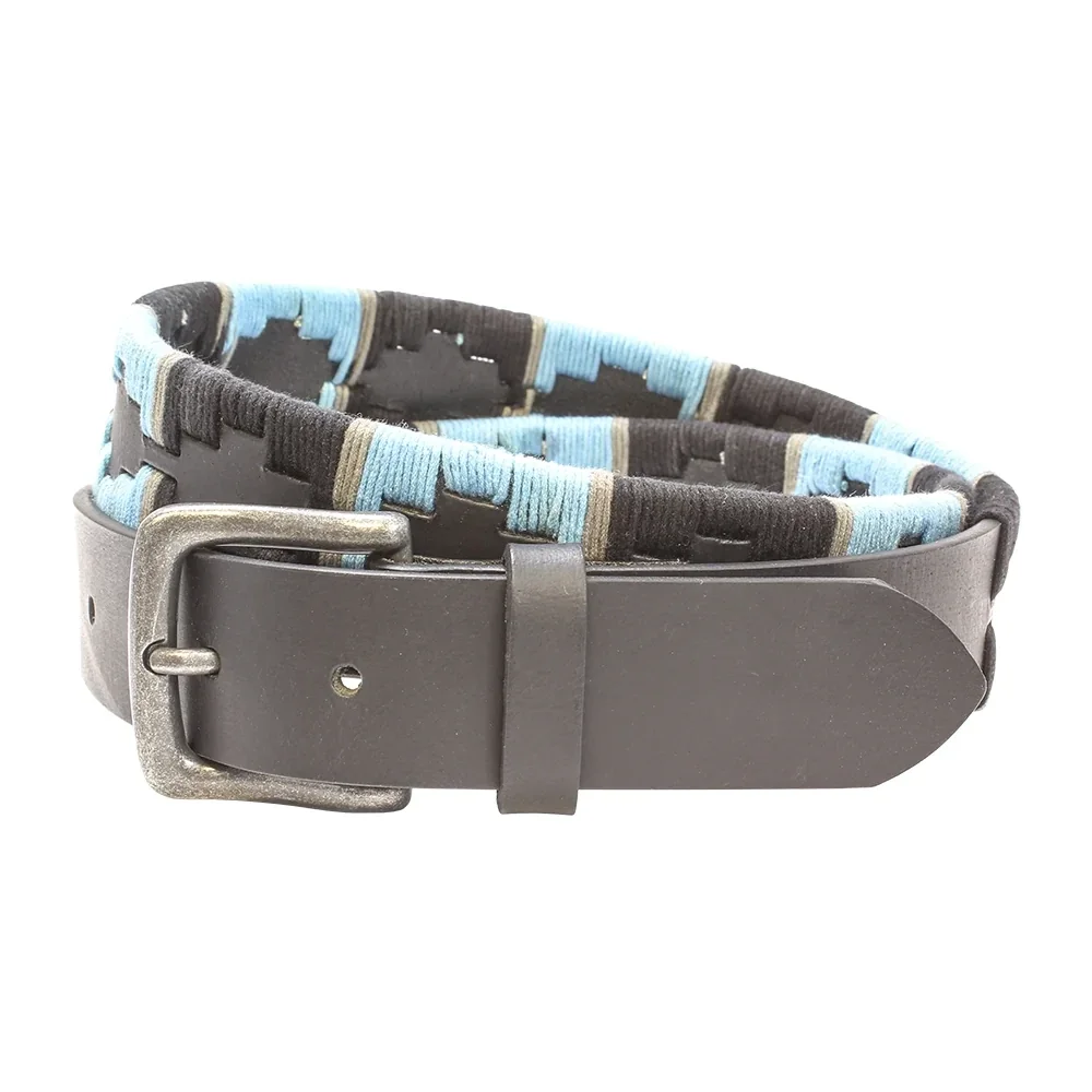 Herenriem Wothorpe 35mm Polo style Black | Grey | Blue | Sophos Lifestyle