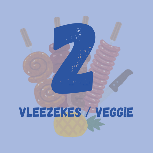 BBQ | 2 Vleezekes of Veggie