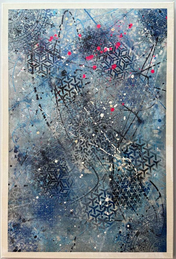 Limited Edition Abstract Painting - The Blues