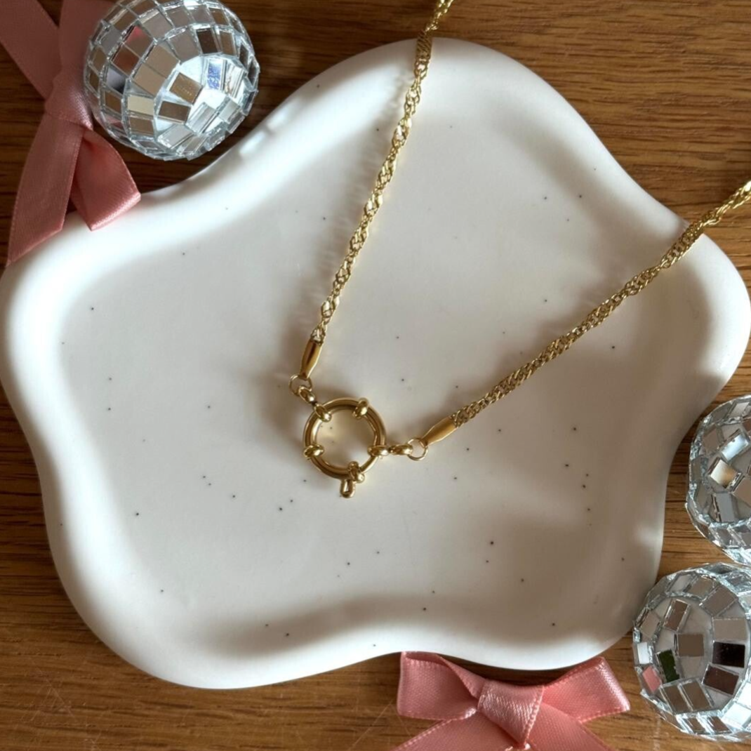 Subtiele Ketting met Boeislot DIY - goud