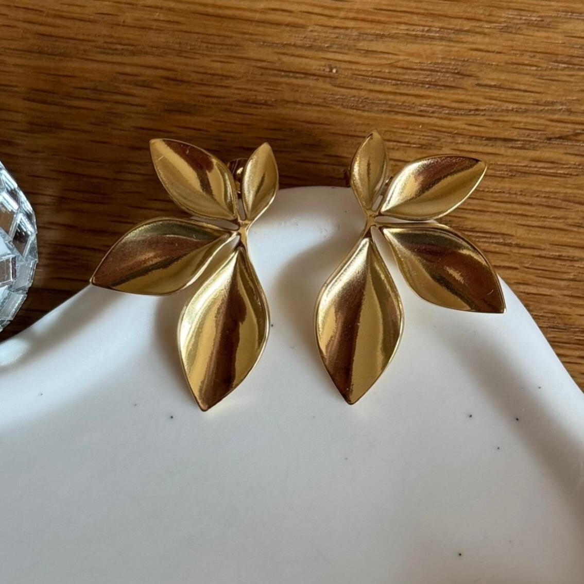 Petal Oorbel - goud