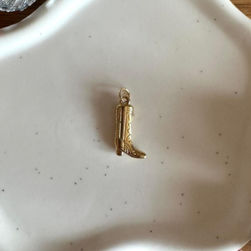 Cowboylaars bedel - goud