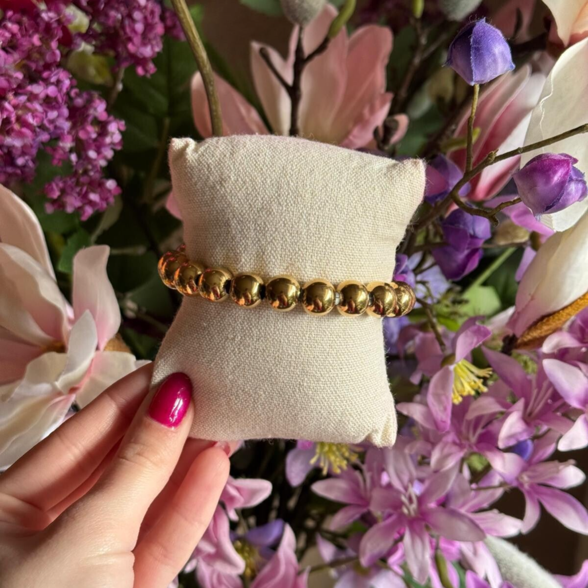 Big Balls Armband - goud