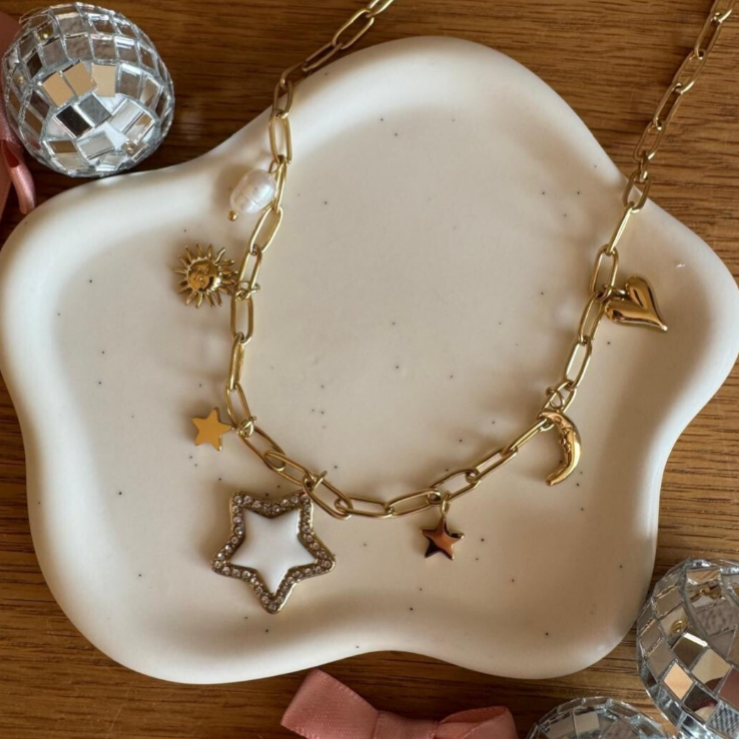 White Star Bedelketting - goud