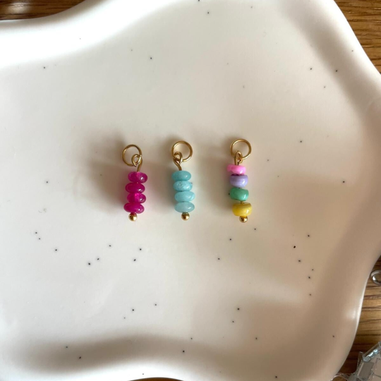 Kleurrijke bedel - goud