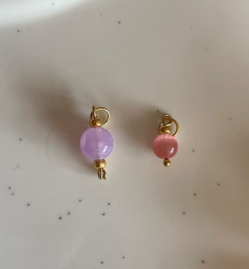 Ronde Kraal bedel - goud