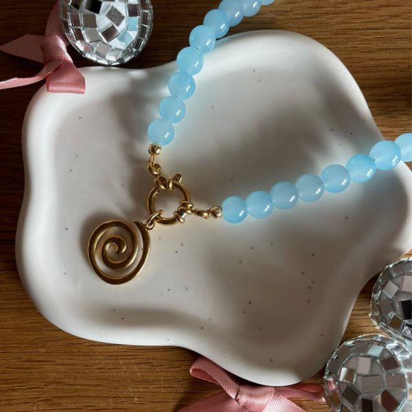 Blue Wave Kralenketting