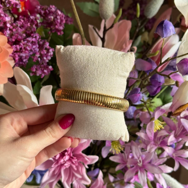 Snake Bangle - goud