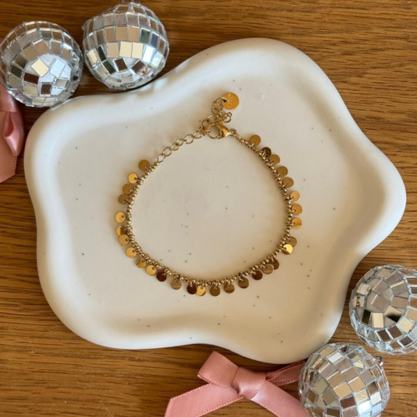 Coin Armband - goud