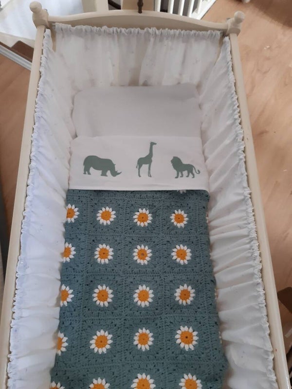 Dik katoen of wol  baby dekentje