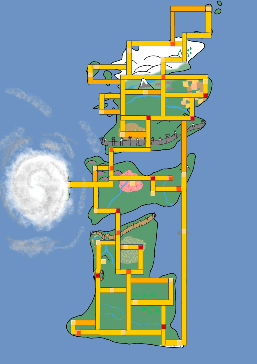 Map | Fakémon region