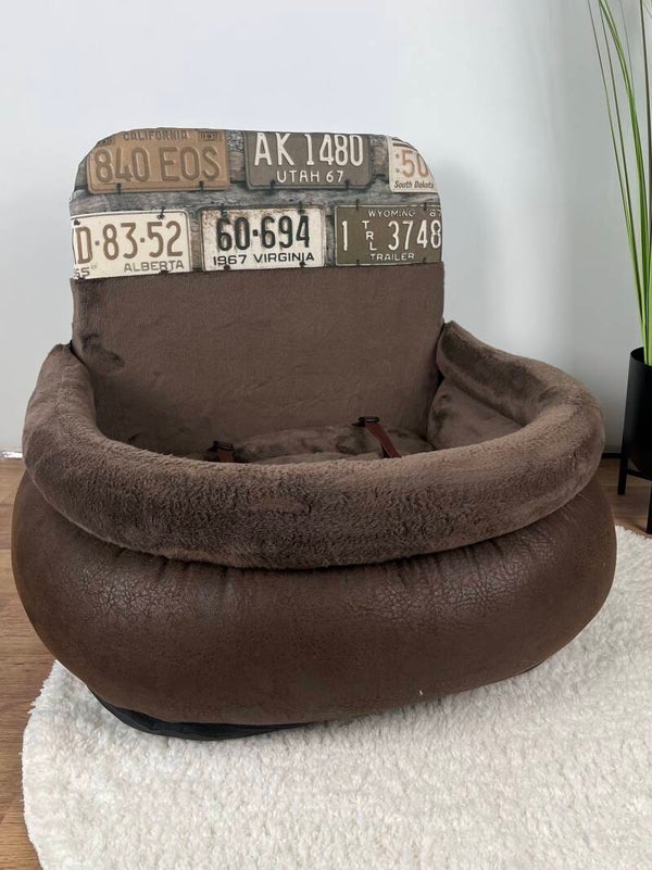 Autostoel Nummerplaat