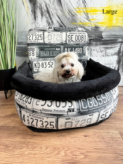 Autostoel nummerplaat