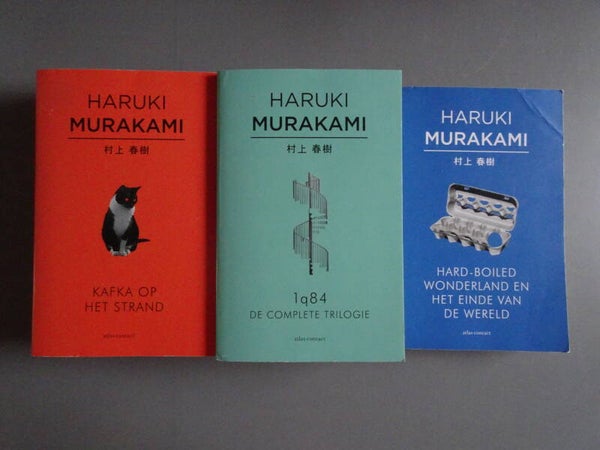 PRZ - 1q84 trilogie, Kafka op het strand, Hard-boiled wonderland en het einde van de wereld - 3 delen