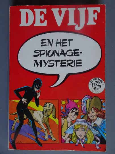 23 De Vijf en het spionagemysterie