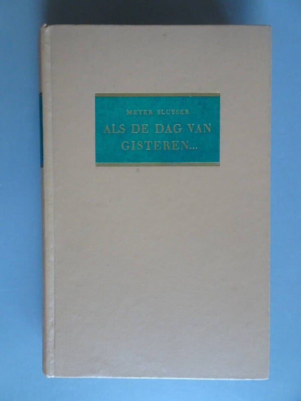 PRZ - Als de dag van gisteren…