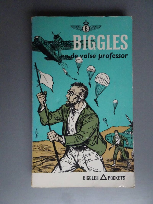 66 Biggles en de valse professor