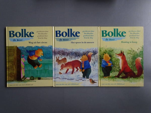 KIN - Bolke de Beer  - 5 delen nieuwe versie