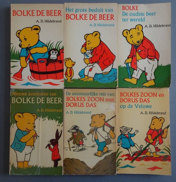 JBJM - Bolke de Beer 6 delen POCKET
