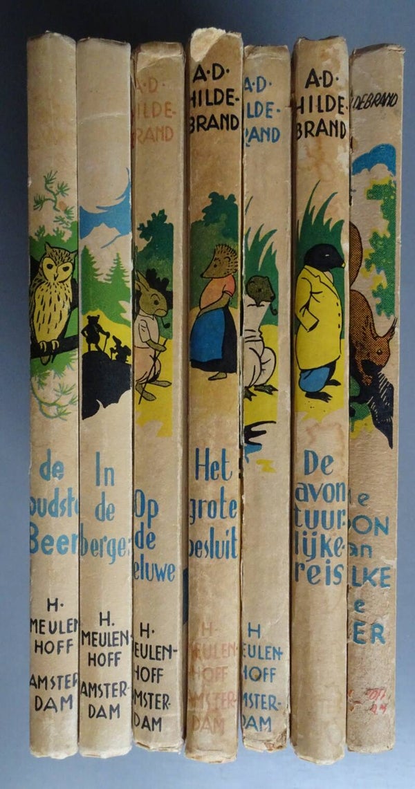 JBJM - Bolke de Beer serie - 7 delen