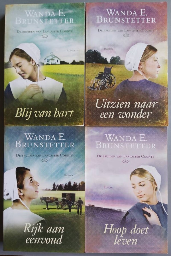 Wanda E. Brunstetter -  De Bruiden van Lancaster County - 4 delen compleet