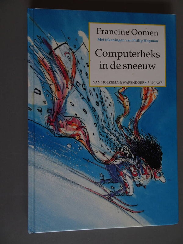 Computerheks in de sneeuw