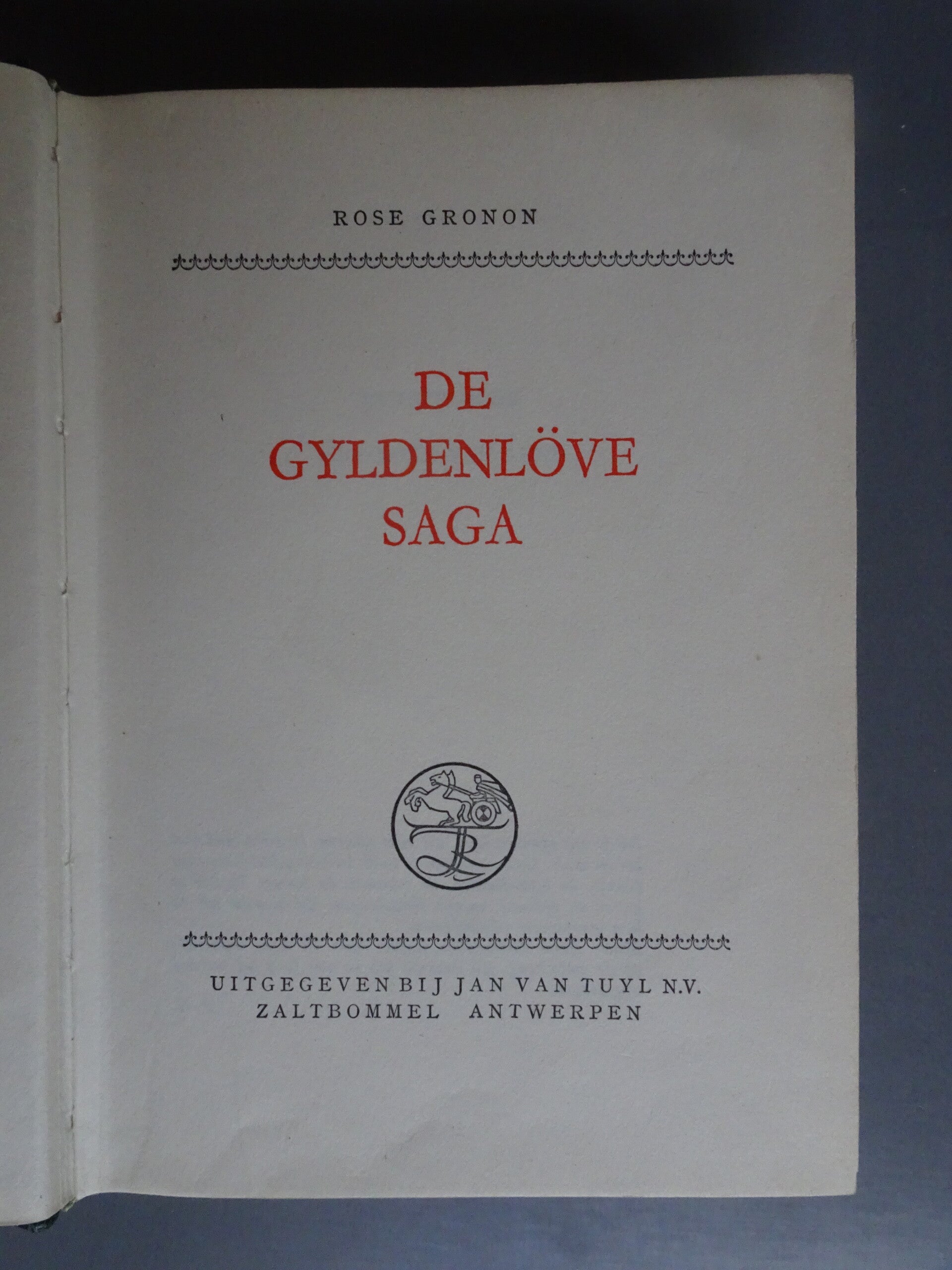 PRZ - De Gyldenlöve Saga