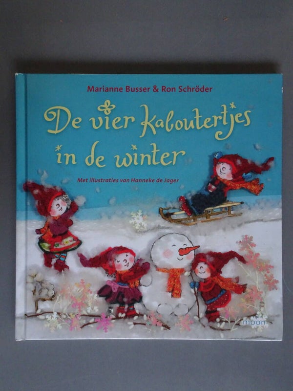 De vier kaboutertjes in de winter