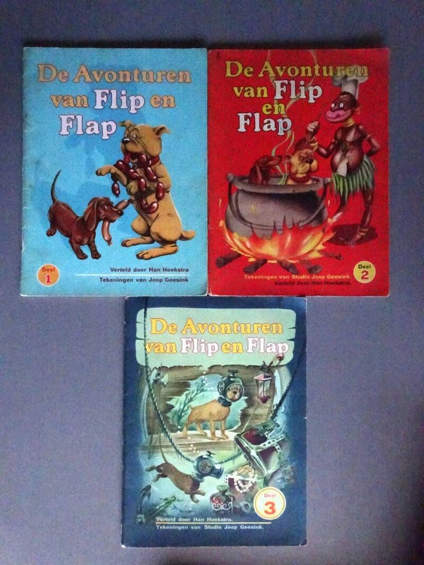 JBJM - De avonturen van Flip en Flap deel I, II, III