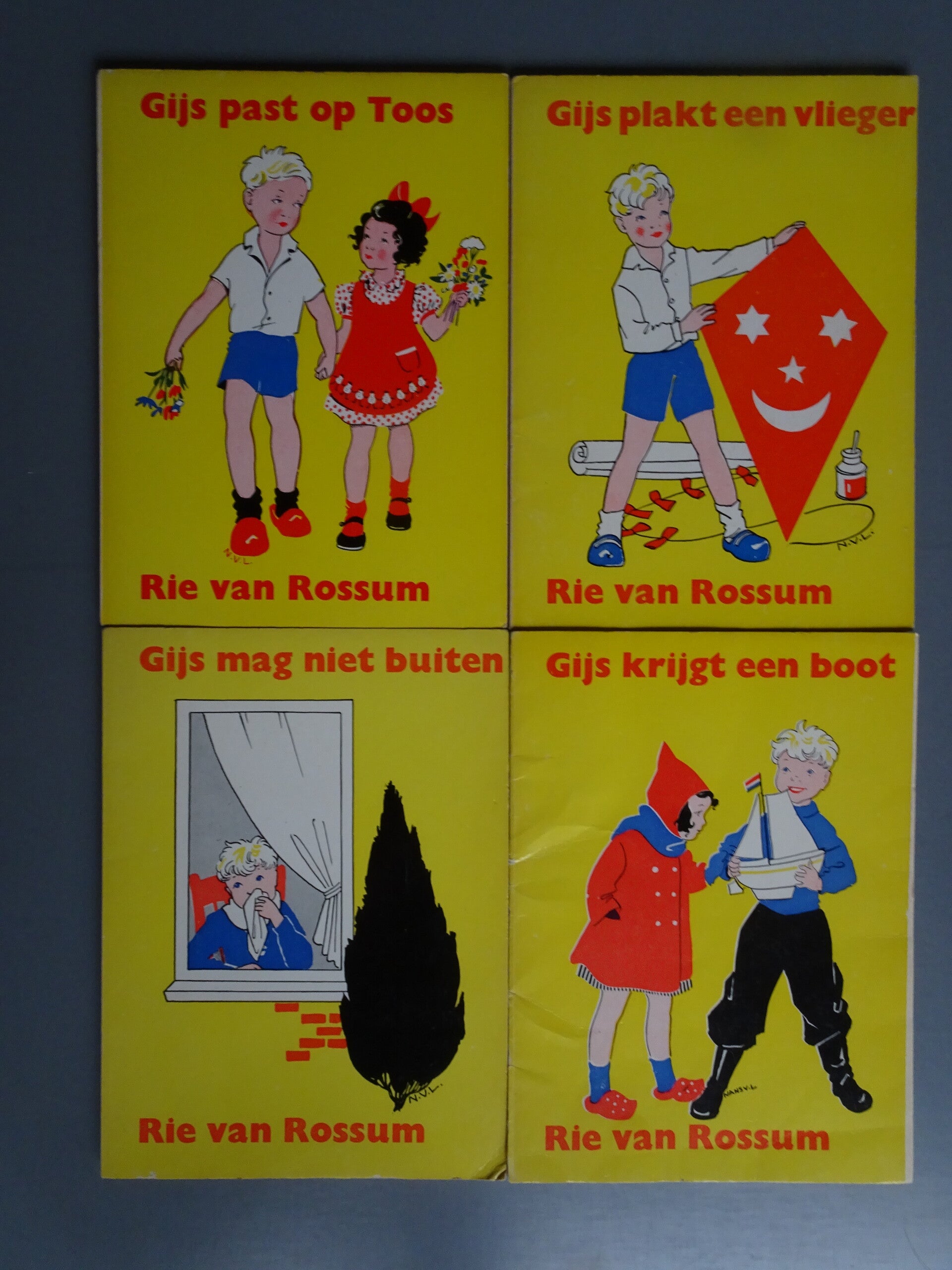 JBJM - Gijs Grapjas serie - 4 delen